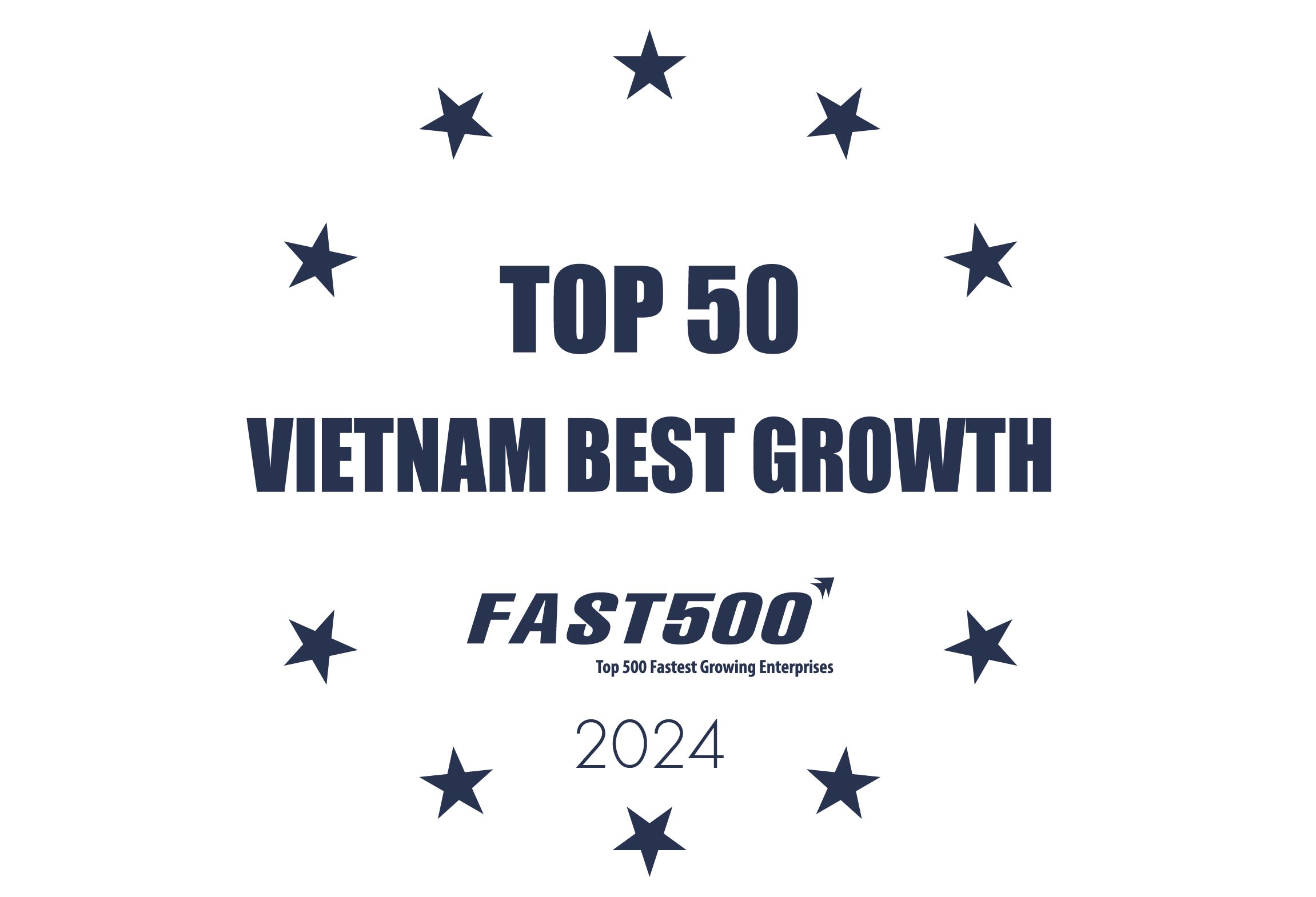 Top 50 doanh nghiệp tăng trưởng xuất sắc Việt Nam năm 2024